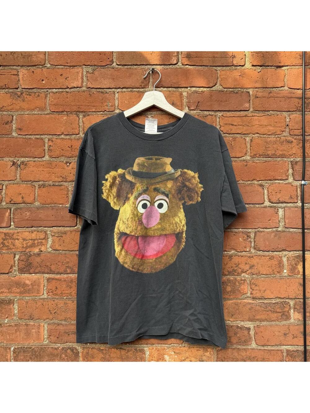 vintage the muppets fozzy bear t shirt 90s L